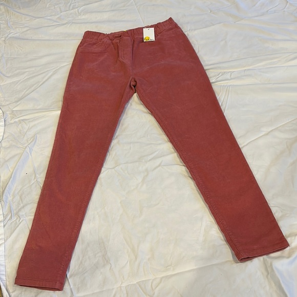 Pink Elastic Waist Corduroy Pants! - Picture 4 of 6